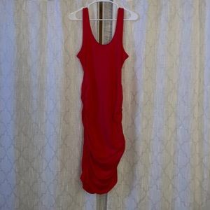 Express scarlet dress size large